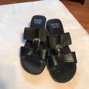 Black Mootsies Tooties Sandals